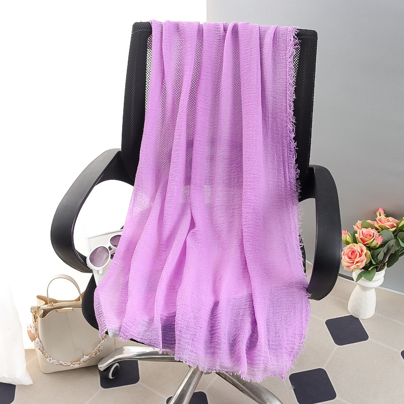 G245 柔らかく通気性のあるボイルヒジャブ