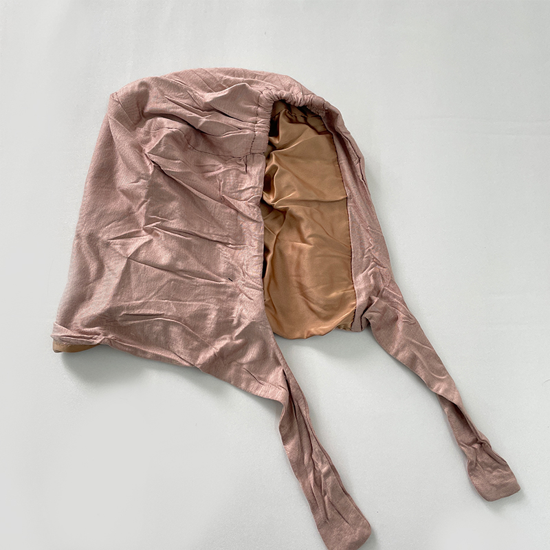 G384 肌に優しい弾性ヒジャブアンダーキャップ