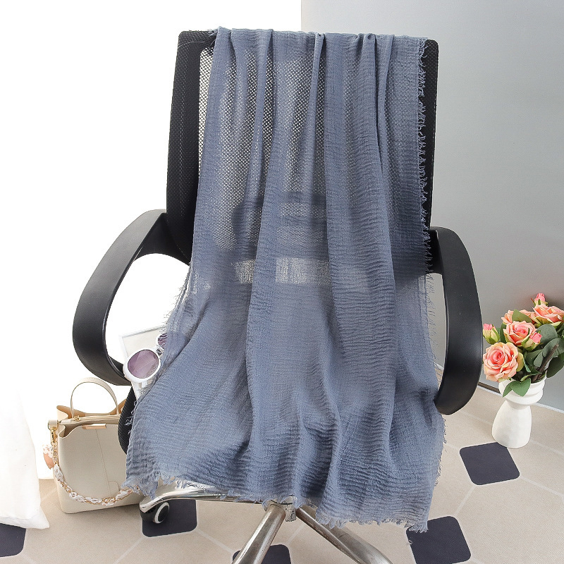 G245 柔らかく通気性のあるボイルヒジャブ