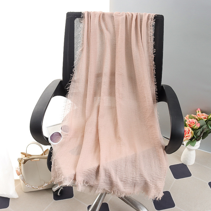 G245 柔らかく通気性のあるボイルヒジャブ