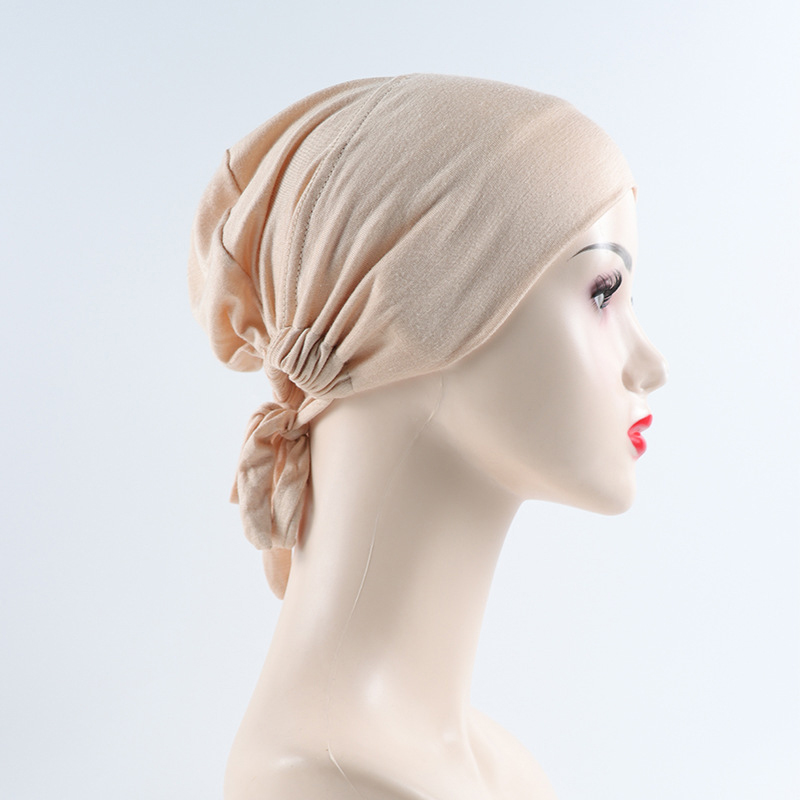 G299 滑り止め固定ヒジャブアンダーキャップ