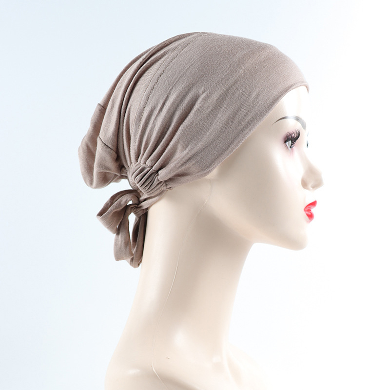 G299 滑り止め固定ヒジャブアンダーキャップ