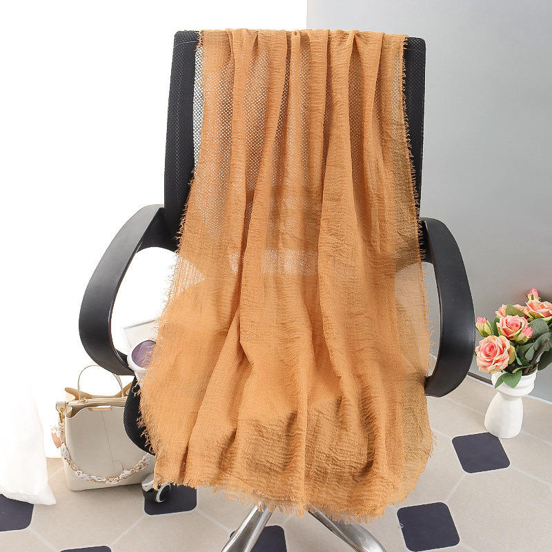 G245 柔らかく通気性のあるボイルヒジャブ