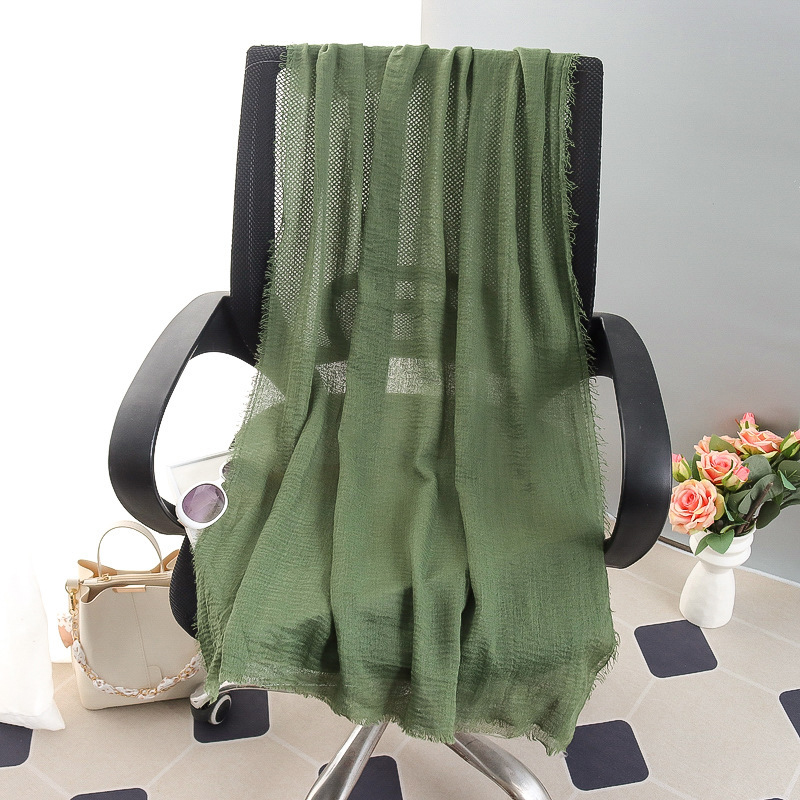 G245 柔らかく通気性のあるボイルヒジャブ