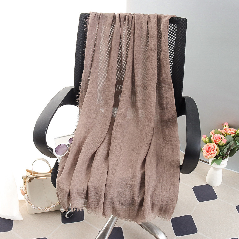 G245 柔らかく通気性のあるボイルヒジャブ