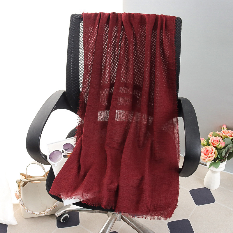 G245 柔らかく通気性のあるボイルヒジャブ