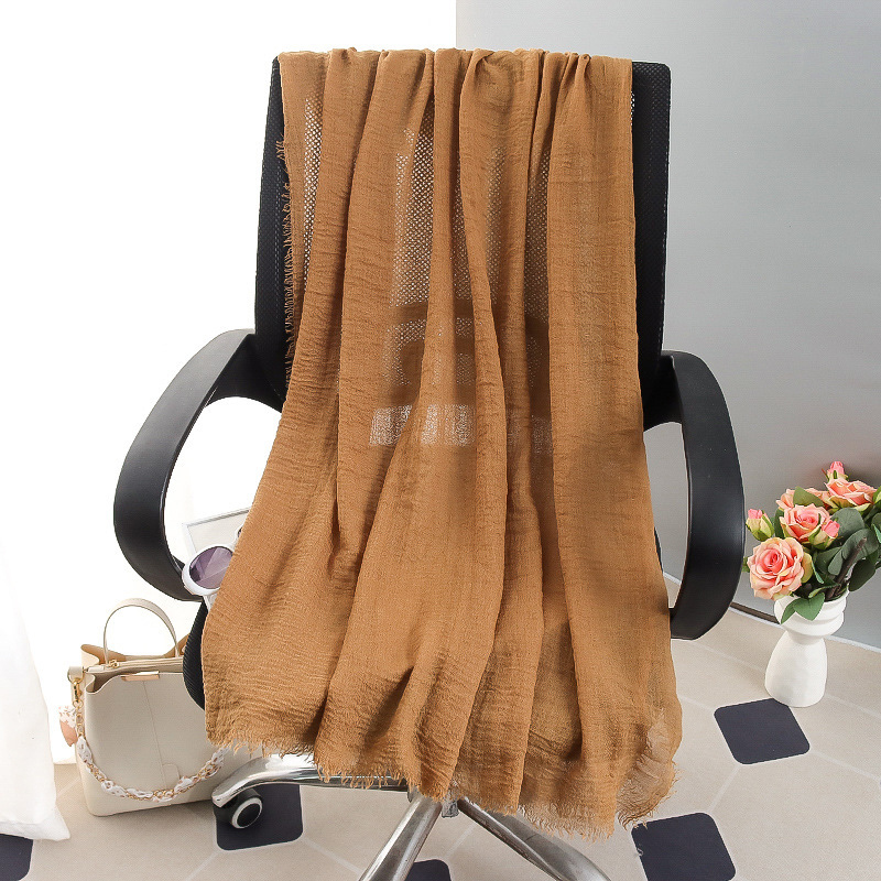 G245 柔らかく通気性のあるボイルヒジャブ