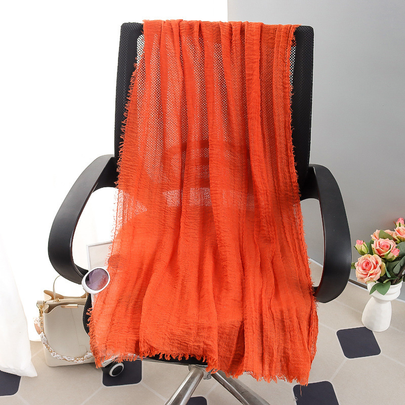 G245 柔らかく通気性のあるボイルヒジャブ