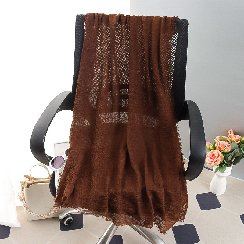 G245 柔らかく通気性のあるボイルヒジャブ