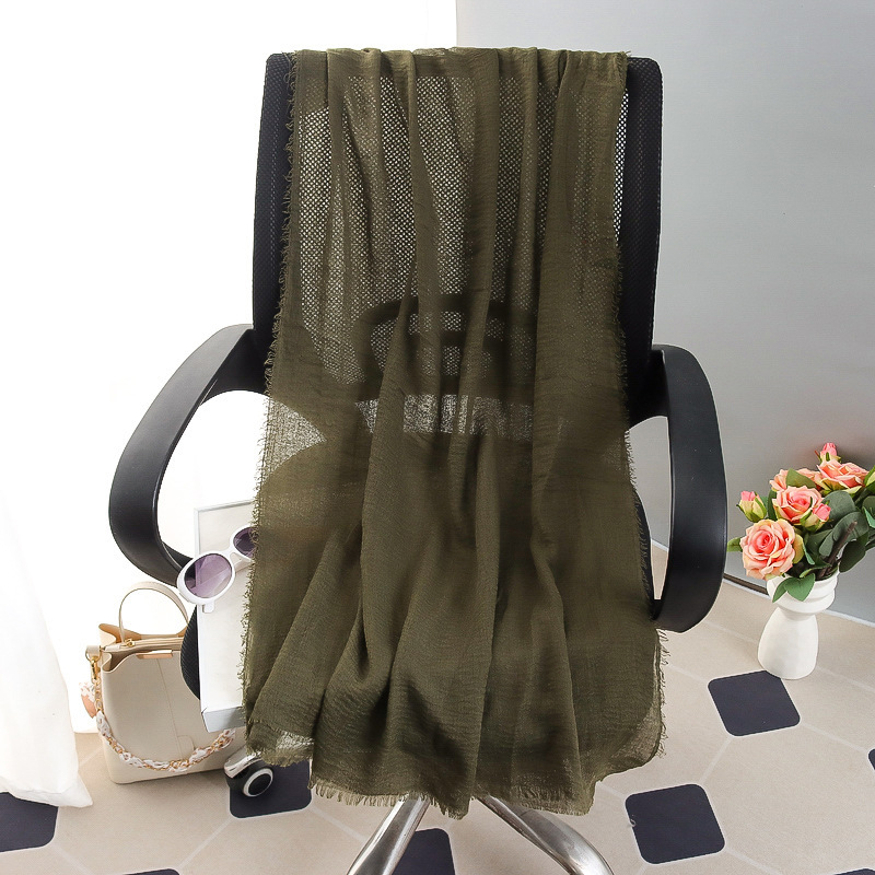 G245 柔らかく通気性のあるボイルヒジャブ