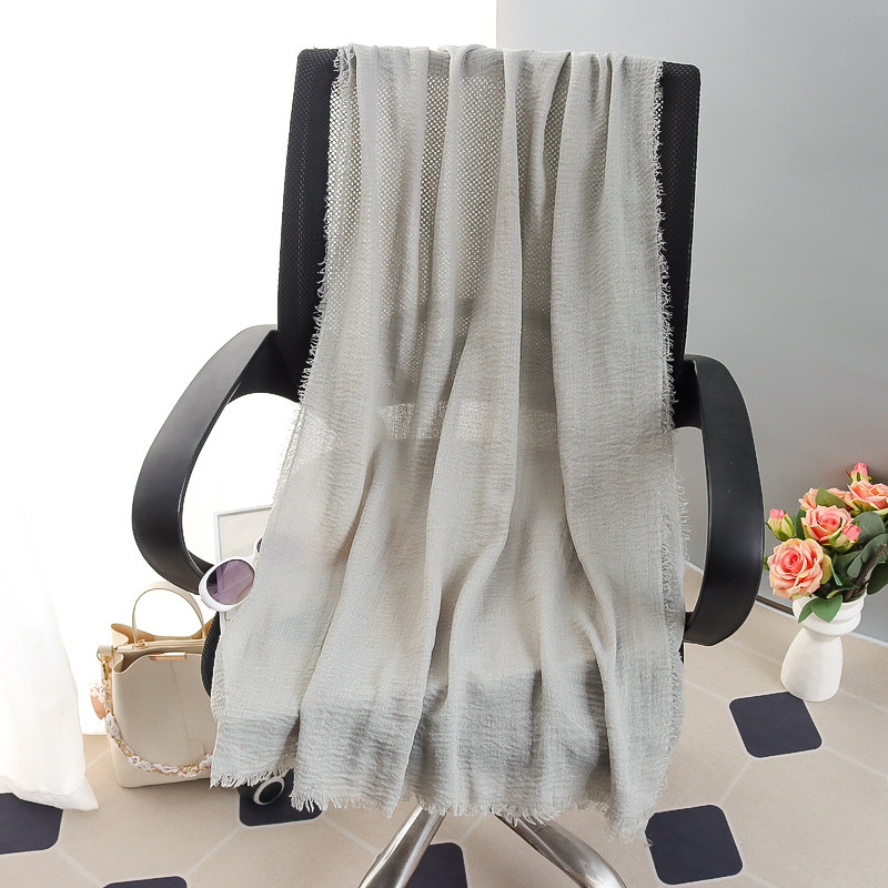 G245 柔らかく通気性のあるボイルヒジャブ