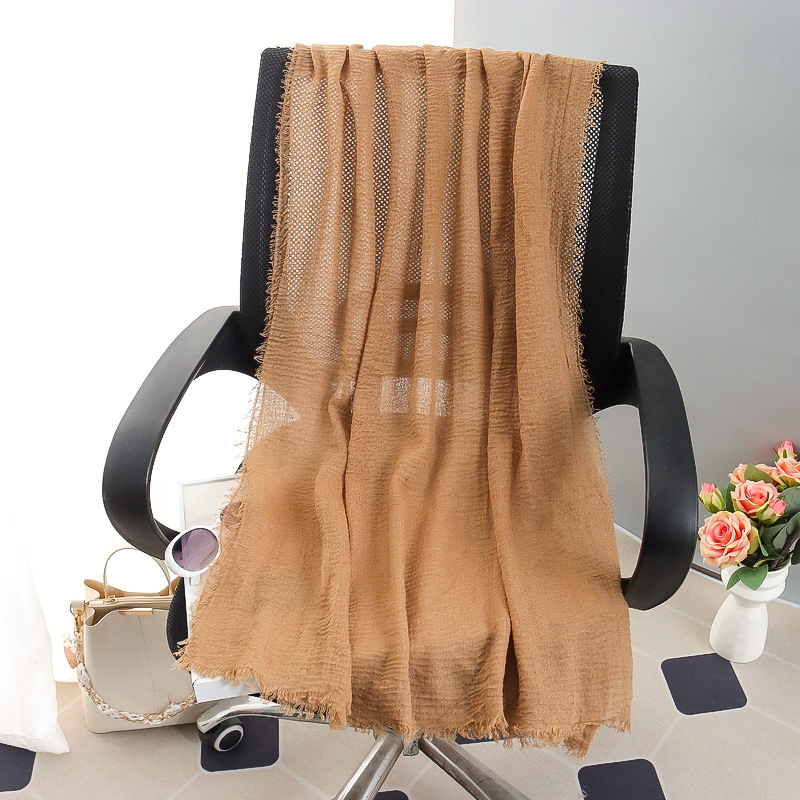 G245 柔らかく通気性のあるボイルヒジャブ