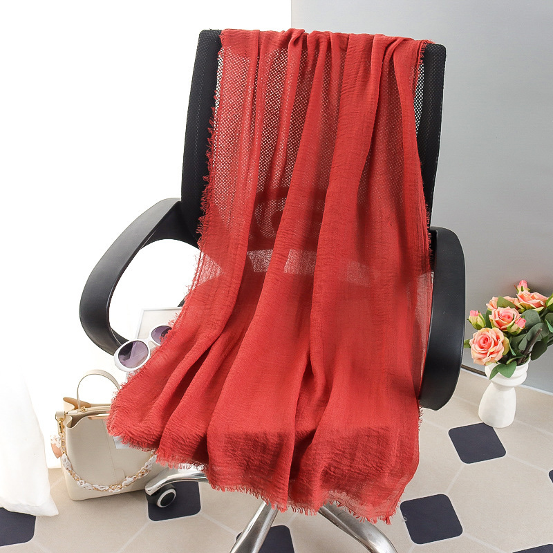 G245 柔らかく通気性のあるボイルヒジャブ