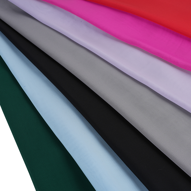 100d/18t フラットシフォン染色