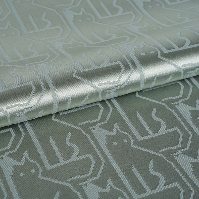 75Dストレッチサテン不規則キャットヘッド