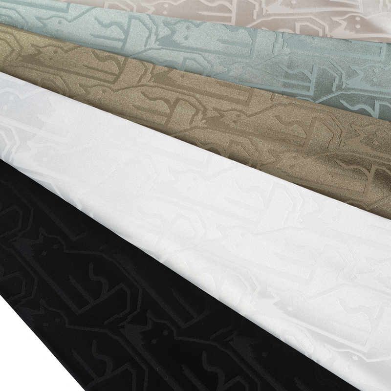 75Dストレッチサテン不規則キャットヘッド