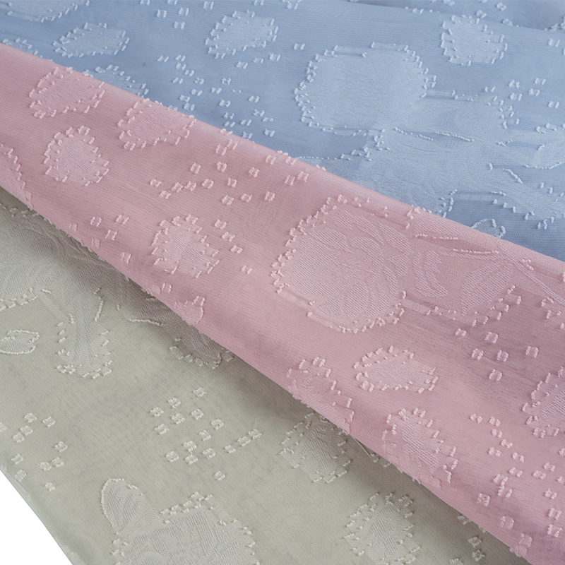 75d 低弾性シルクダブルヘッドローズカットフラワーウラギリ生地