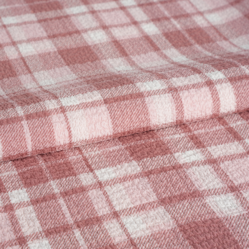 100D/150D 理想的なグリッドプリント生地