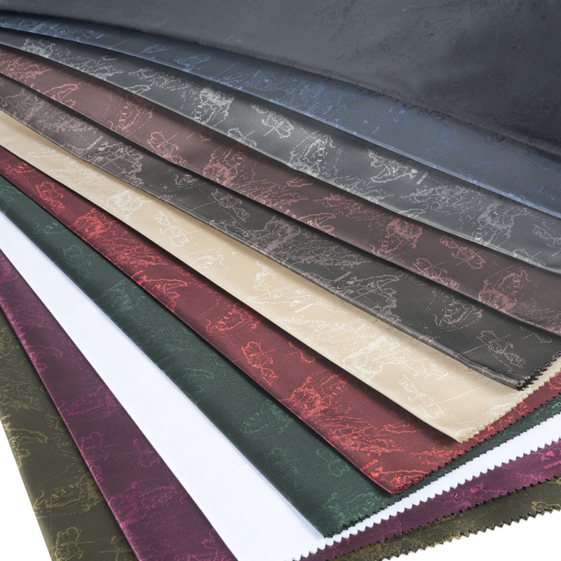 ポリエステル カチオン英語ロゴ マップ ジャカード