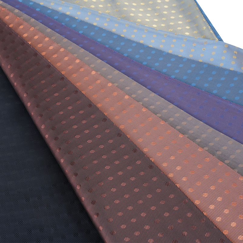 PVツイルドットジャカード生地