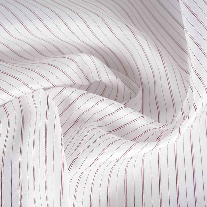 100% ポリエステルストレッチストライプ袖裏地生地