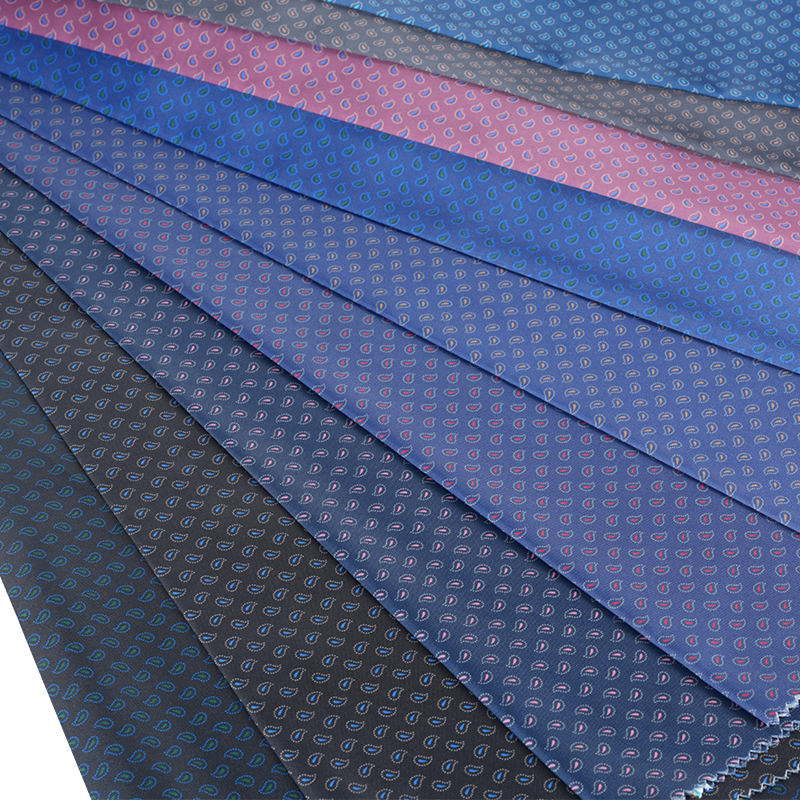 シュミット シルク スモール カシュー プリント生地