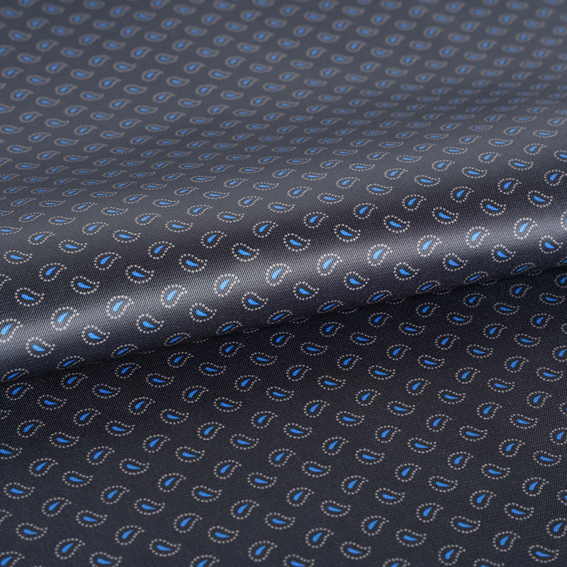 シュミット シルク スモール カシュー プリント生地