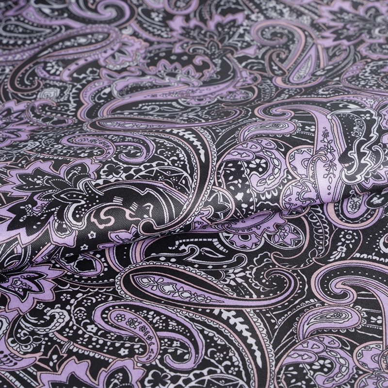 190T ポリエステル タフタ ポニーテール松葉プリント生地