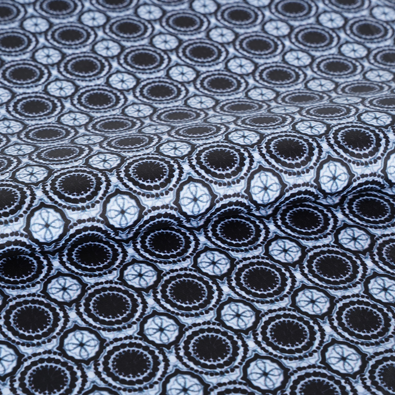 210T ポリエステル タフタ ループ レース印刷生地